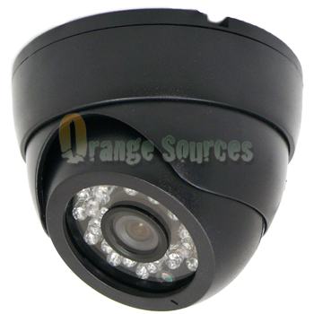   Dome Camera with 1/3” Sony Color CCD Sensor Indoor Plastic  